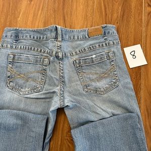 Aeropostale hailey skinny flare 9/10 long